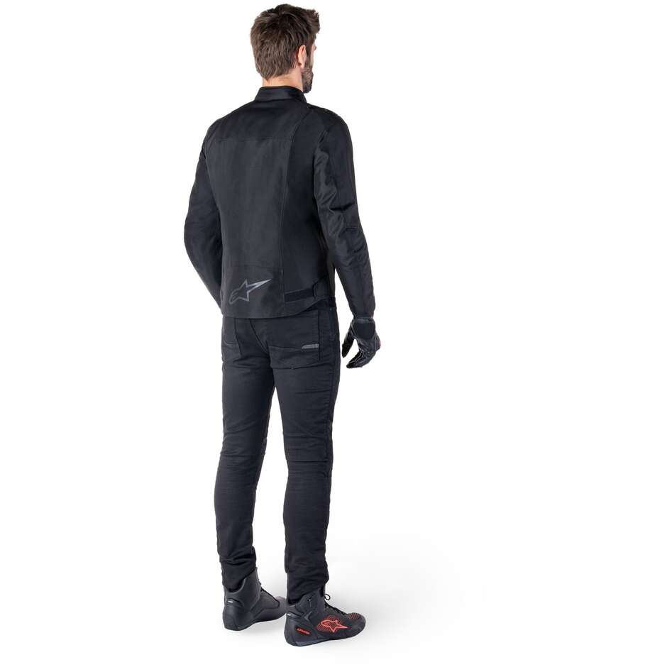 Giubbotto Moto Tessuto Alpinestars T-SPS V2 WP Nero Nero