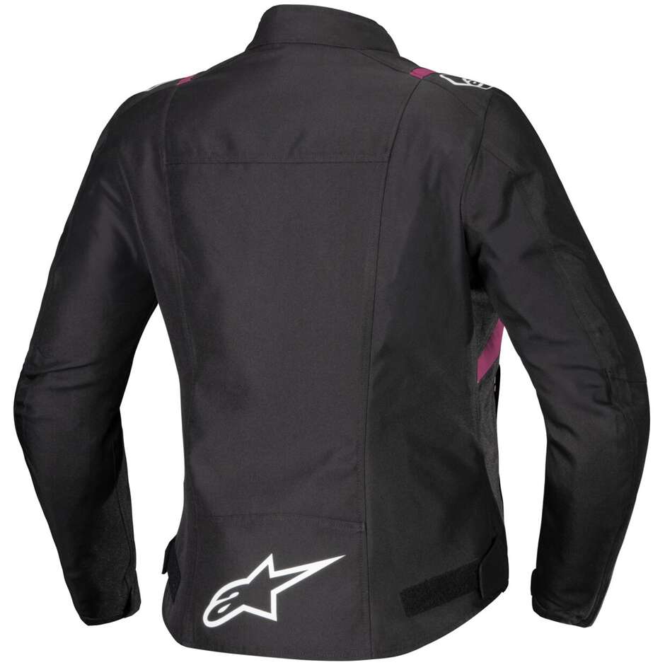 Giubbotto Moto Tessuto Donna Alpinestars STELLA T-SPS V2 WP Nero Bianco Diva Rosa