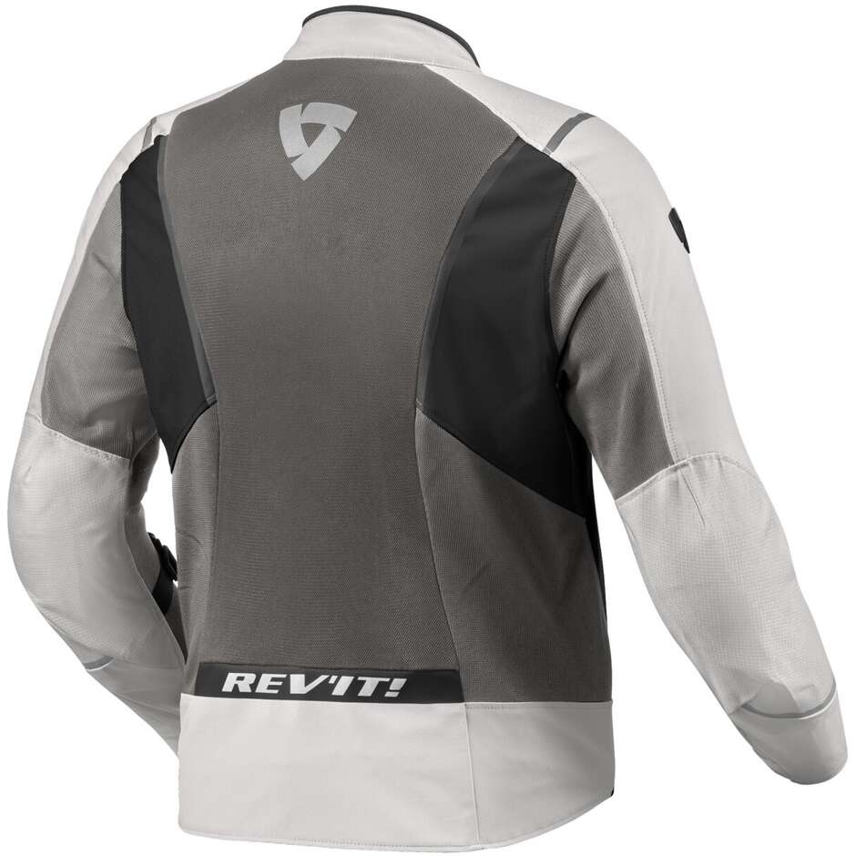 Giubbotto Moto Traforate Rev'it AIRWAVE 4 Argento Antracite