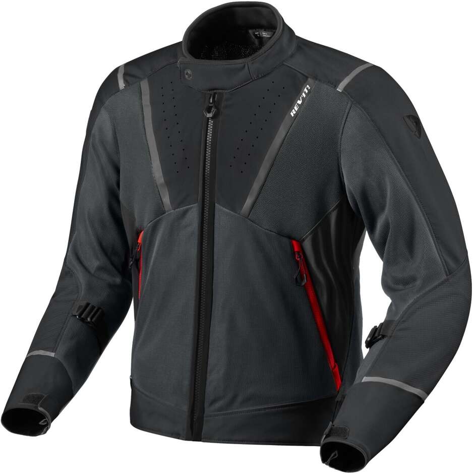 Giubbotto Moto Traforate Rev'it AIRWAVE 4 Nero Antracite