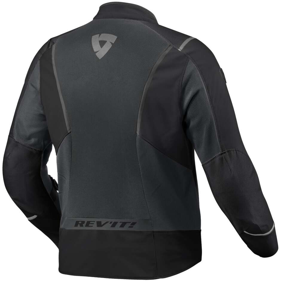 Giubbotto Moto Traforate Rev'it AIRWAVE 4 Nero Antracite