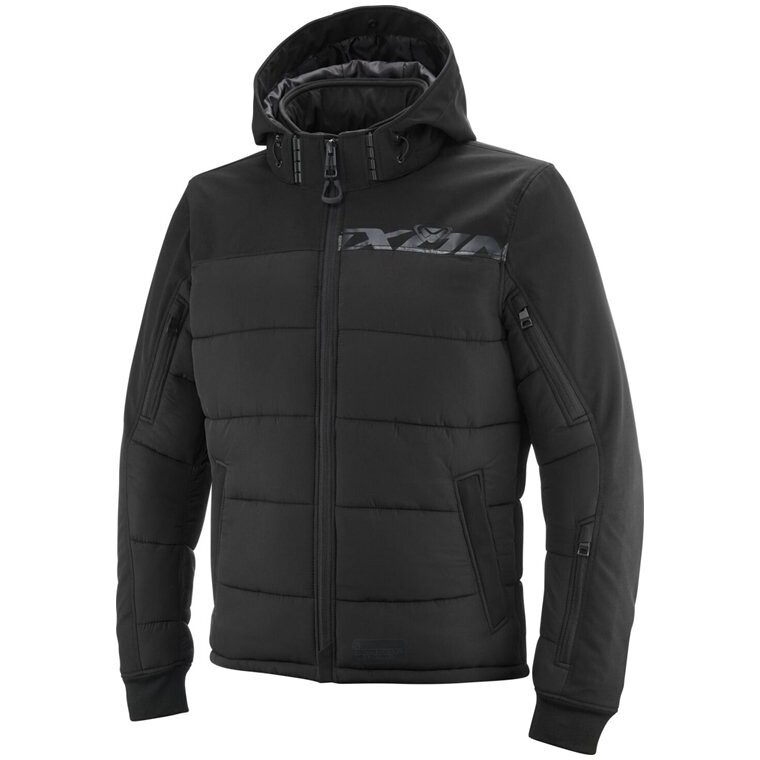Giubbotto Piumino Moto ASPEN Nero taglia 3XL