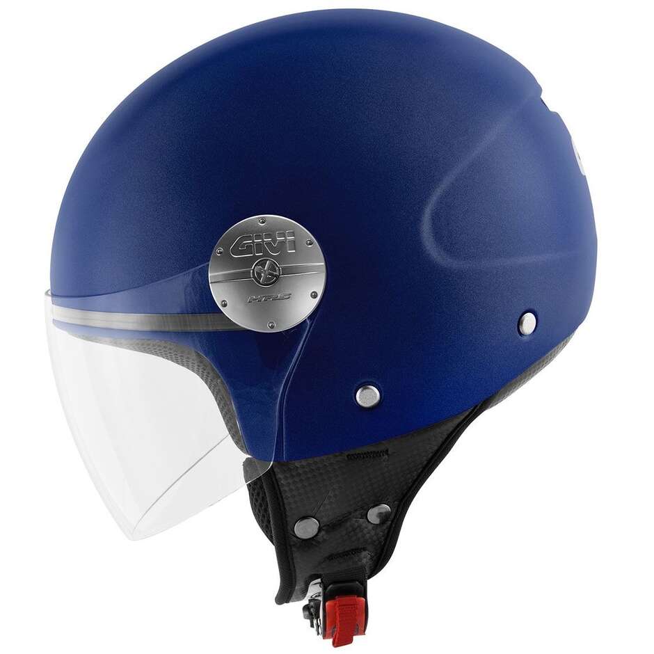 Givi 10.7 Evo Jet Motorcycle Helmet Matt Midnight Blue