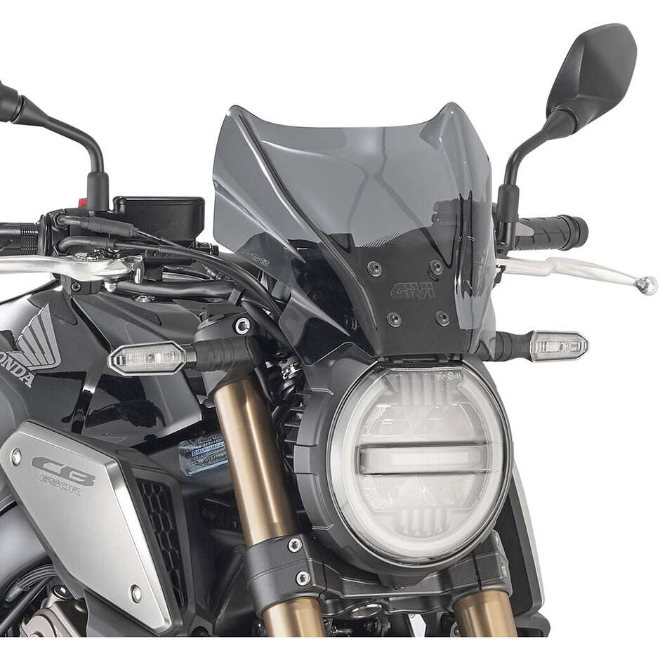 GIVI 1173S smoked windshield for various models in description