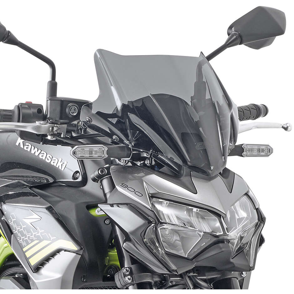 Givi 1176A smoked windshield For CFMOTO 650 NK (21 > 24); HONDA CB 500 F (19 > 23); KAWASAKI Z 900 (20 > 24)