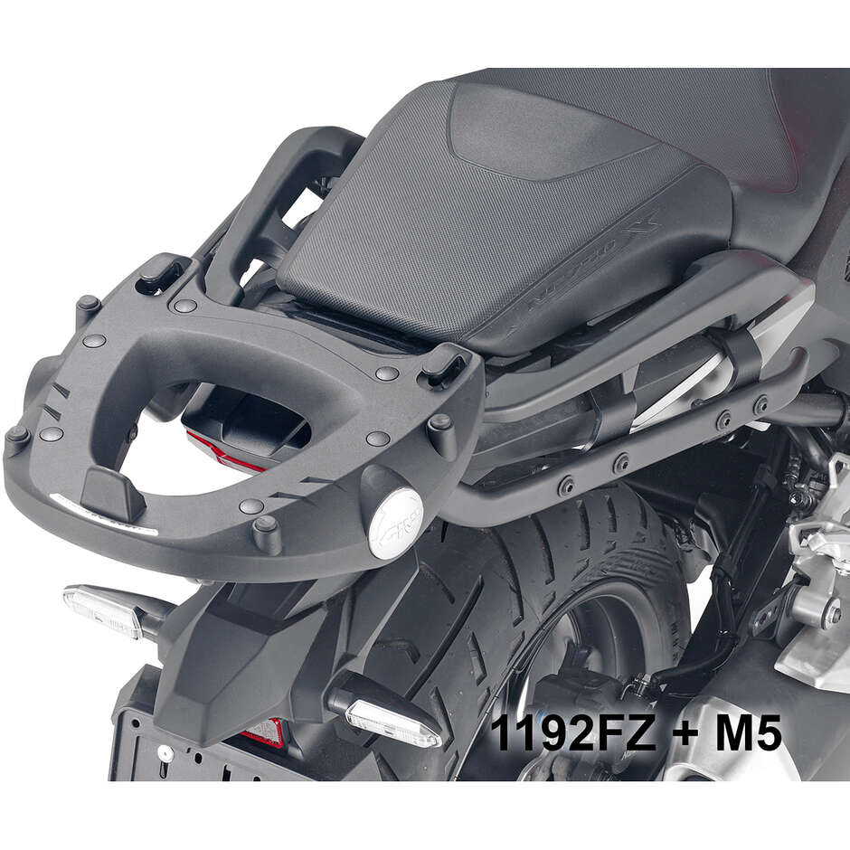 Givi 1192FZ Monokey or Monolock Top Case Rear Rack Specific for Honda NC 750 X (2021-22)