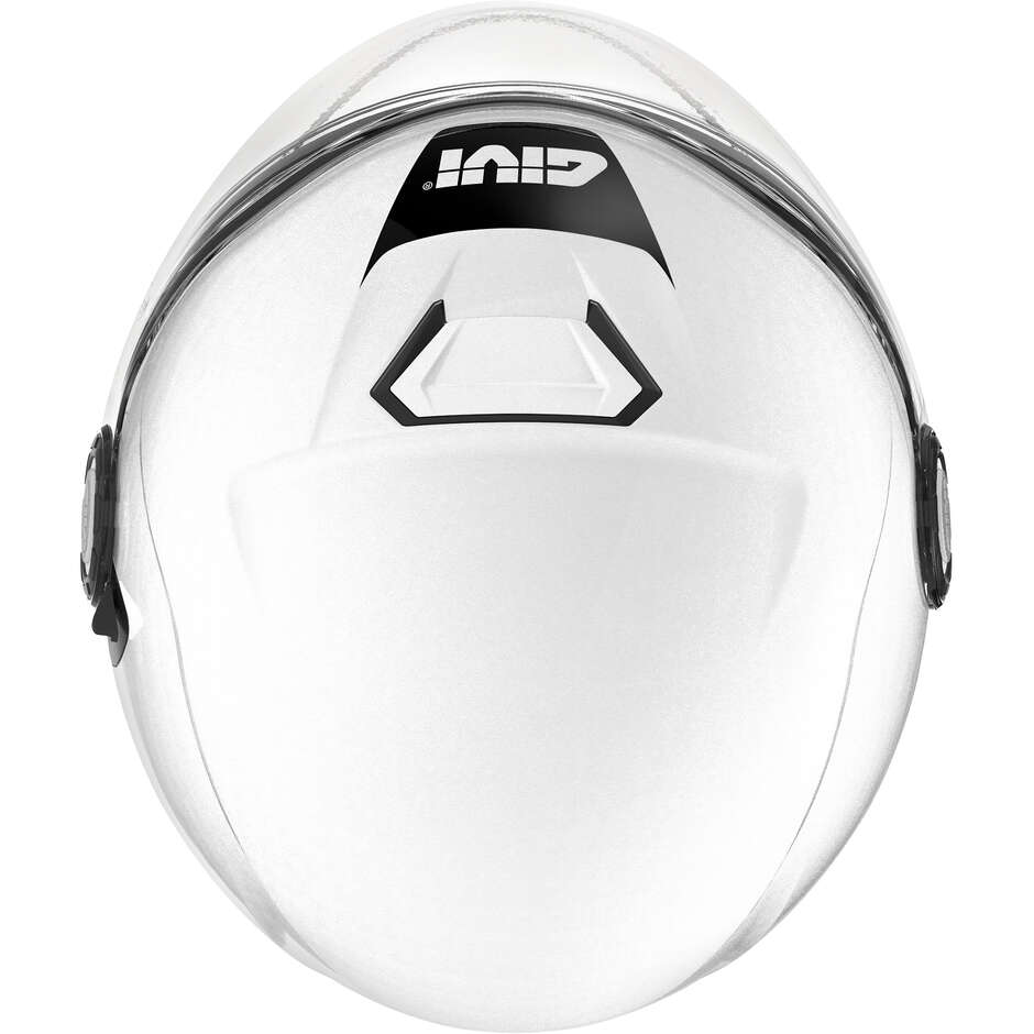 Givi 12.5B Jet Motorcycle Helmet Glossy White