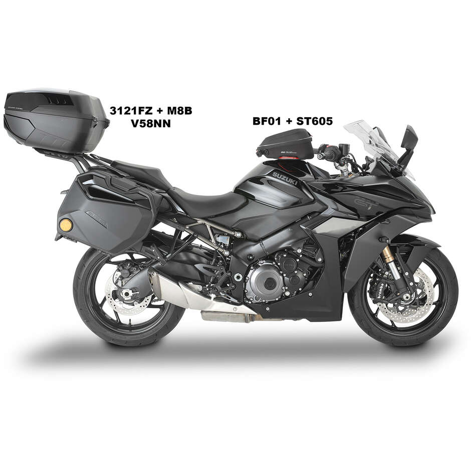 Givi 3121FZ Monokey or Monolock Rear Top Case Mount For SUZUKI GSX S1000GT (22 > 24)