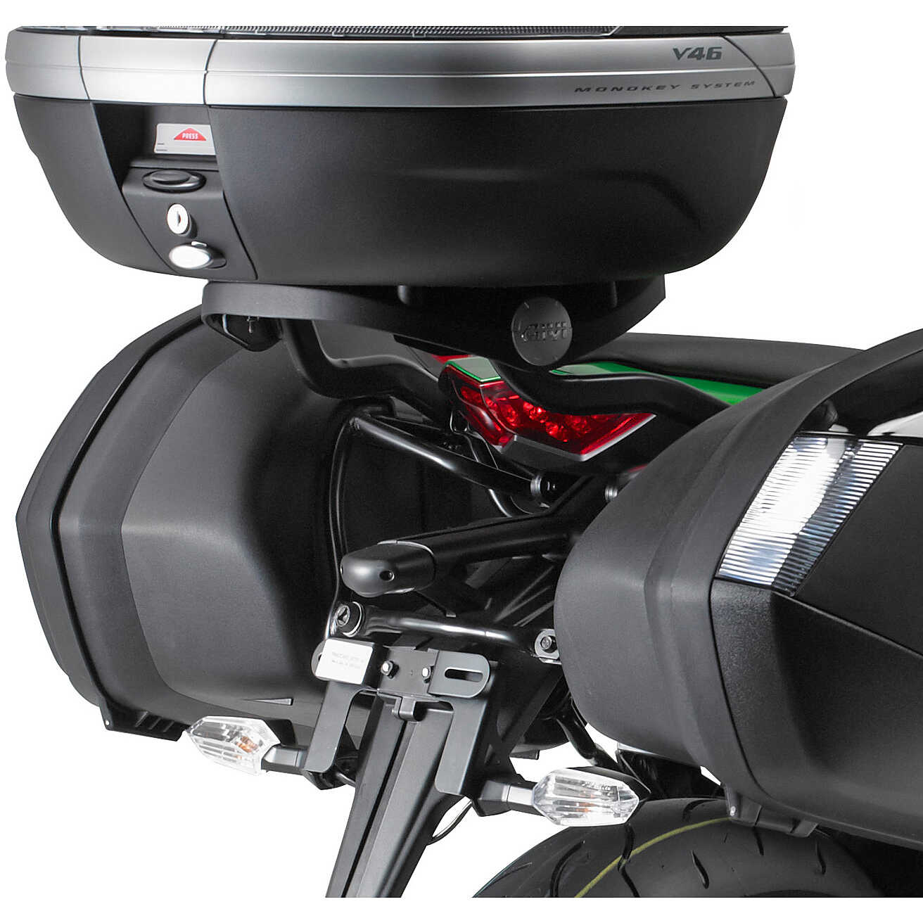 Givi 4100FZ Monokey or Monolock Rear Top Case Mount For KAWASAKI Z