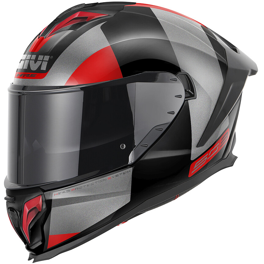 Givi 50.3 VISION Casque de moto intégral en titane noir