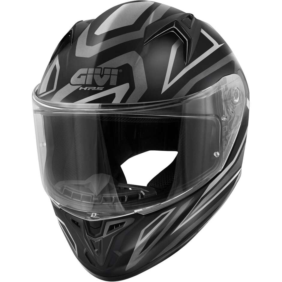 Givi 50.7 PROTON Titanium Black Full Face Motorcycle Helmet