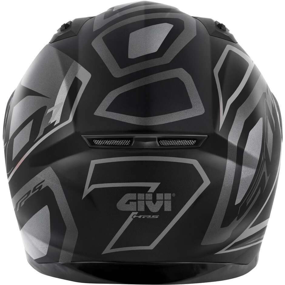 Givi 50.7 PROTON Titanium Black Full Face Motorcycle Helmet
