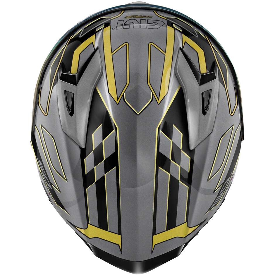 Givi 50.9 ASSAULT Titanium Bronze Orange Full Face Motorcycle Helmet