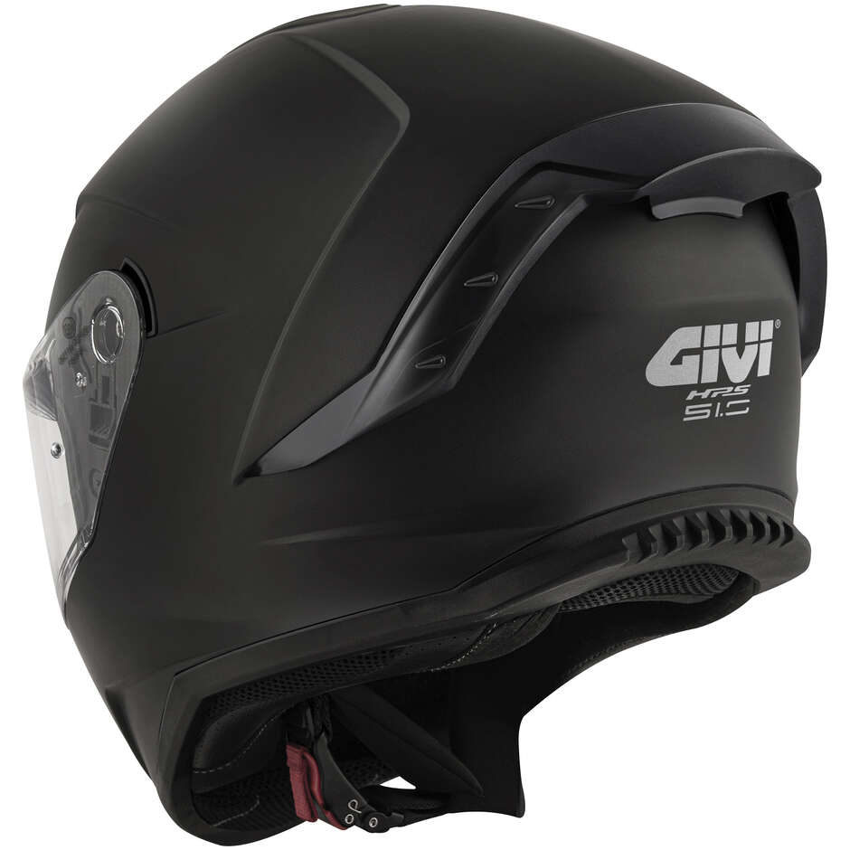 Casque intégral moto Givi 51.0 Solid, noir mat