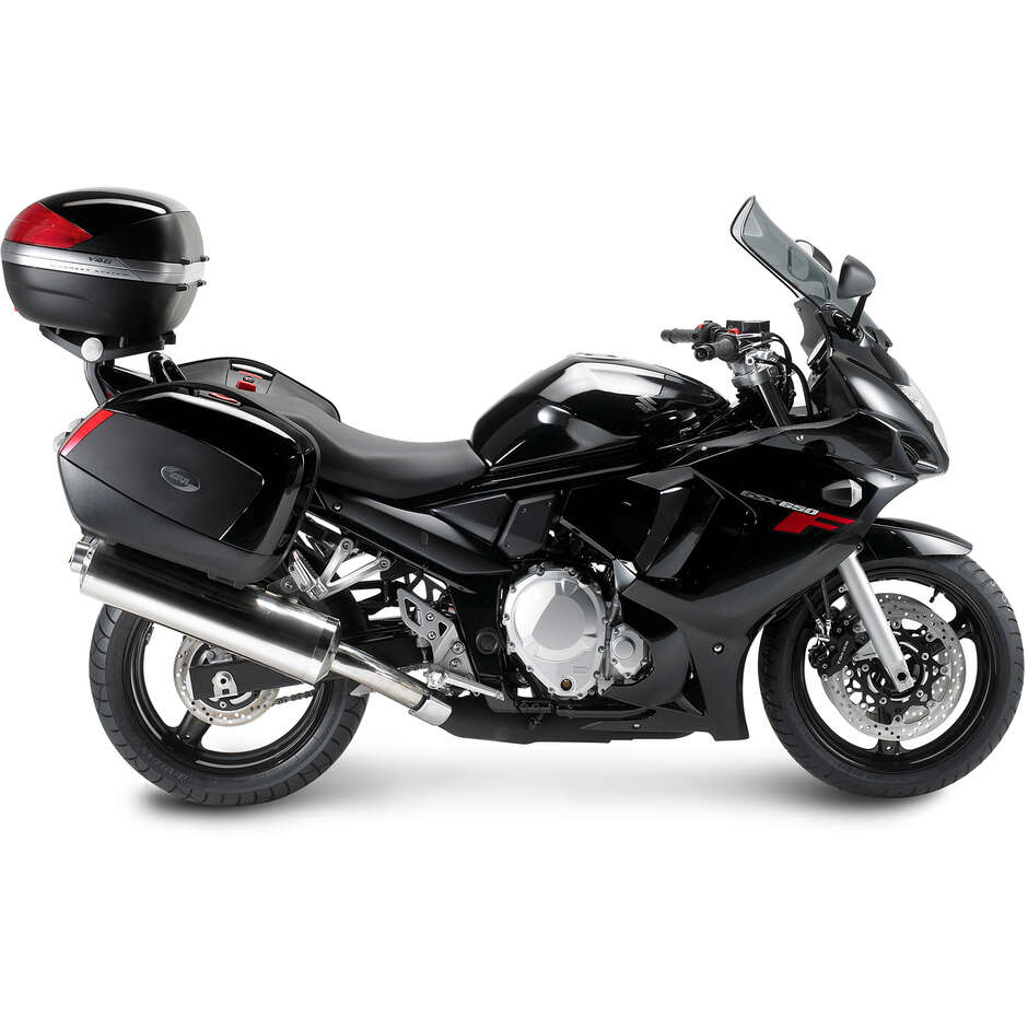 Givi 539FZ Monokey- oder Monolock-Topcase-Heckträger für Suzuki GSF 650 Bandit (05 > 11); GSF 650 Bandit S / Bandit ABS (05 > 06); GSF 650 Bandit S K7-K8 (07 > 11); GSX 1200 Bandit / Bandit S (06); GSF 1250 Bandit / Bandit S (07 > 11)