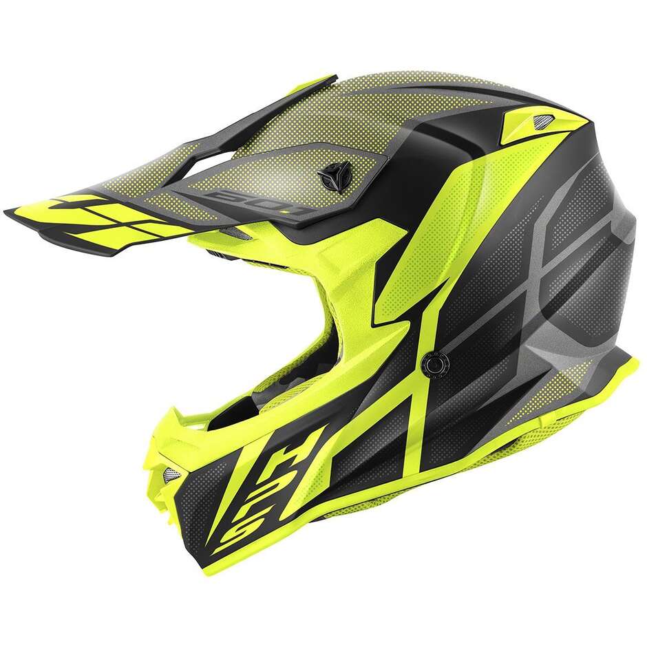 Givi 60.1 INVERT Cross Enduro Motorcycle Helmet Black Yellow