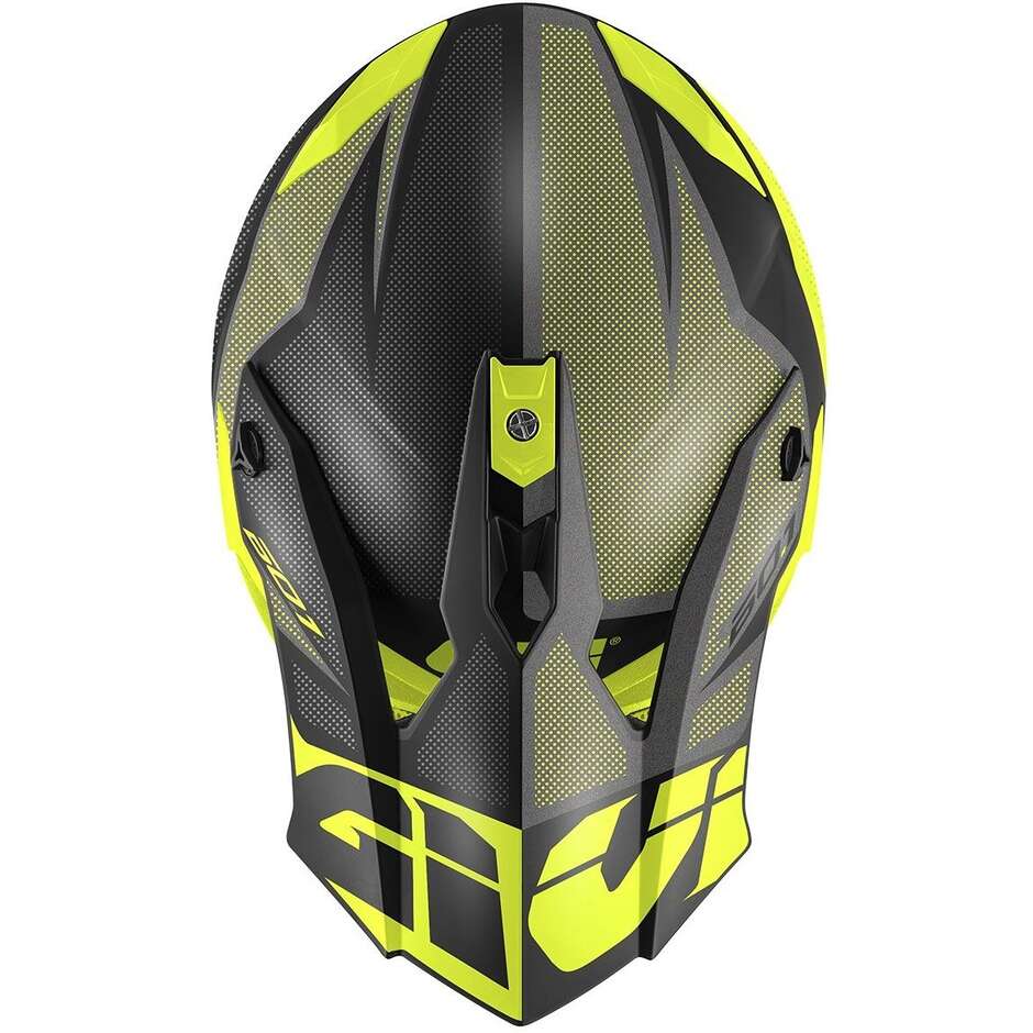 Givi 60.1 INVERT Cross Enduro Motorcycle Helmet Black Yellow