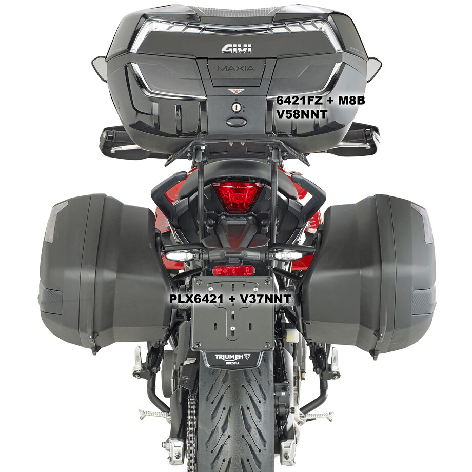 Givi 6421FZ Monokey or Monolock Rear Top Case Mount For TRIUMPH