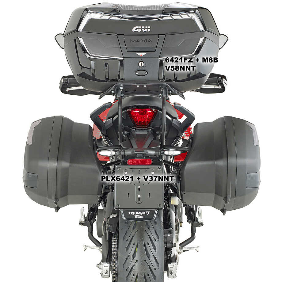 Givi 6421FZ Monokey or Monolock Rear Top Case Mount For TRIUMPH