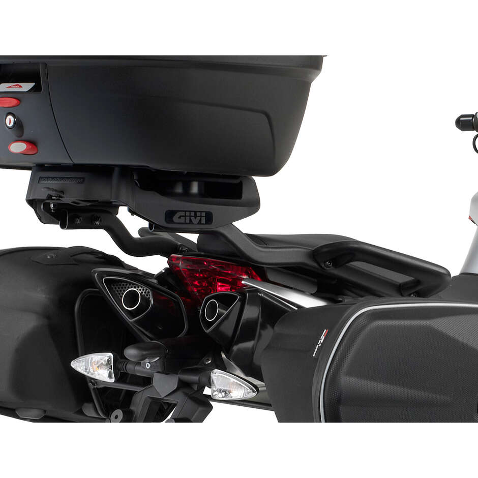 Givi 6702FZ Rear Rack Monokey or Monolock Top Case For APRILIA Shiver 750 / 900 ABS (10 > 20)