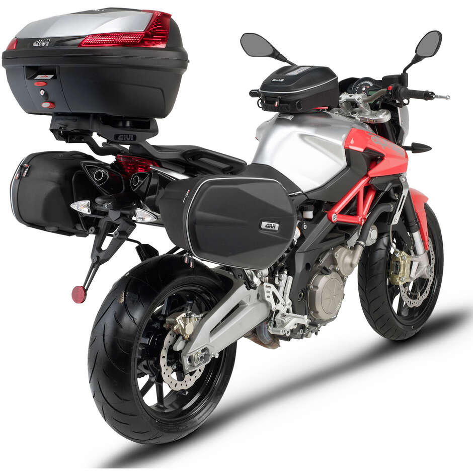 Givi 6702FZ Rear Rack Monokey or Monolock Top Case For APRILIA Shiver 750 / 900 ABS (10 > 20)