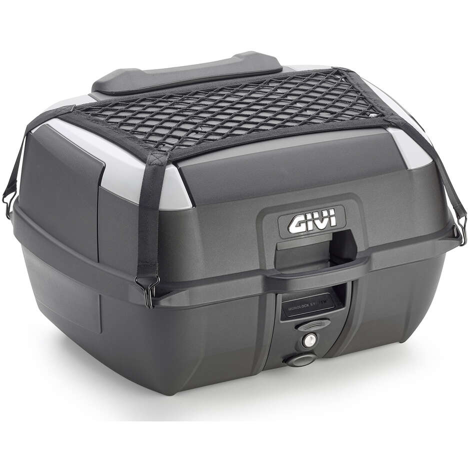 Givi B45+ Monolock Motorrad Topcase Schwarz 45 Liter