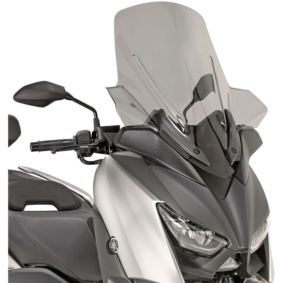 Givi D2138S smoked windshield For YAMAHA X-MAX 125 (18 > 22); X-Max 300 (17 > 22); X-MAX 400 (18 > 21)