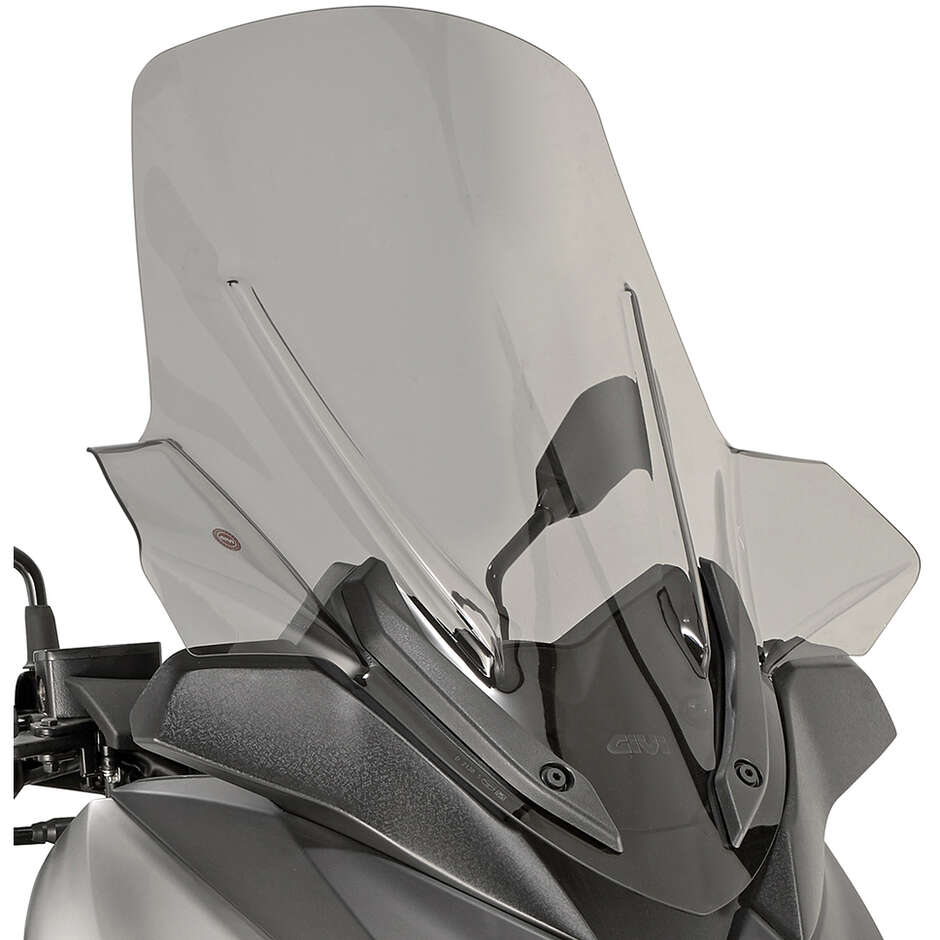 Givi D2138S smoked windshield For YAMAHA X-MAX 125 (18 > 22); X-Max 300 (17 > 22); X-MAX 400 (18 > 21)