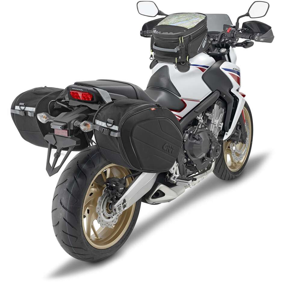 Givi EA100C Expandable Side Motorcycle Bags 40 + 40 Liters