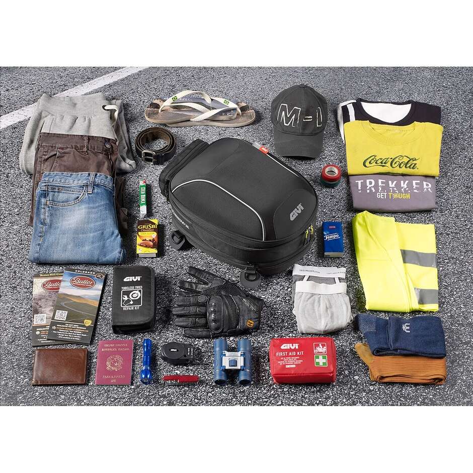 Givi EA147 Ausziehbare Satteltasche 30>38 Liter