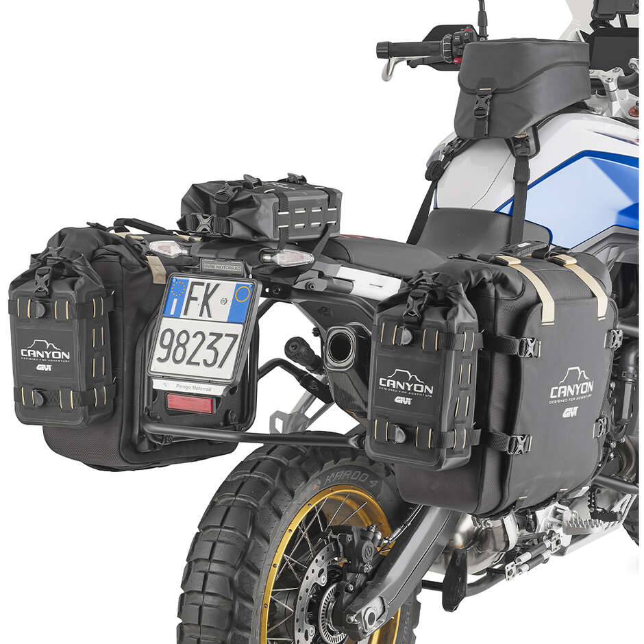 GIVI GRT730 4lt WP Saddle Bag or Crash Bar