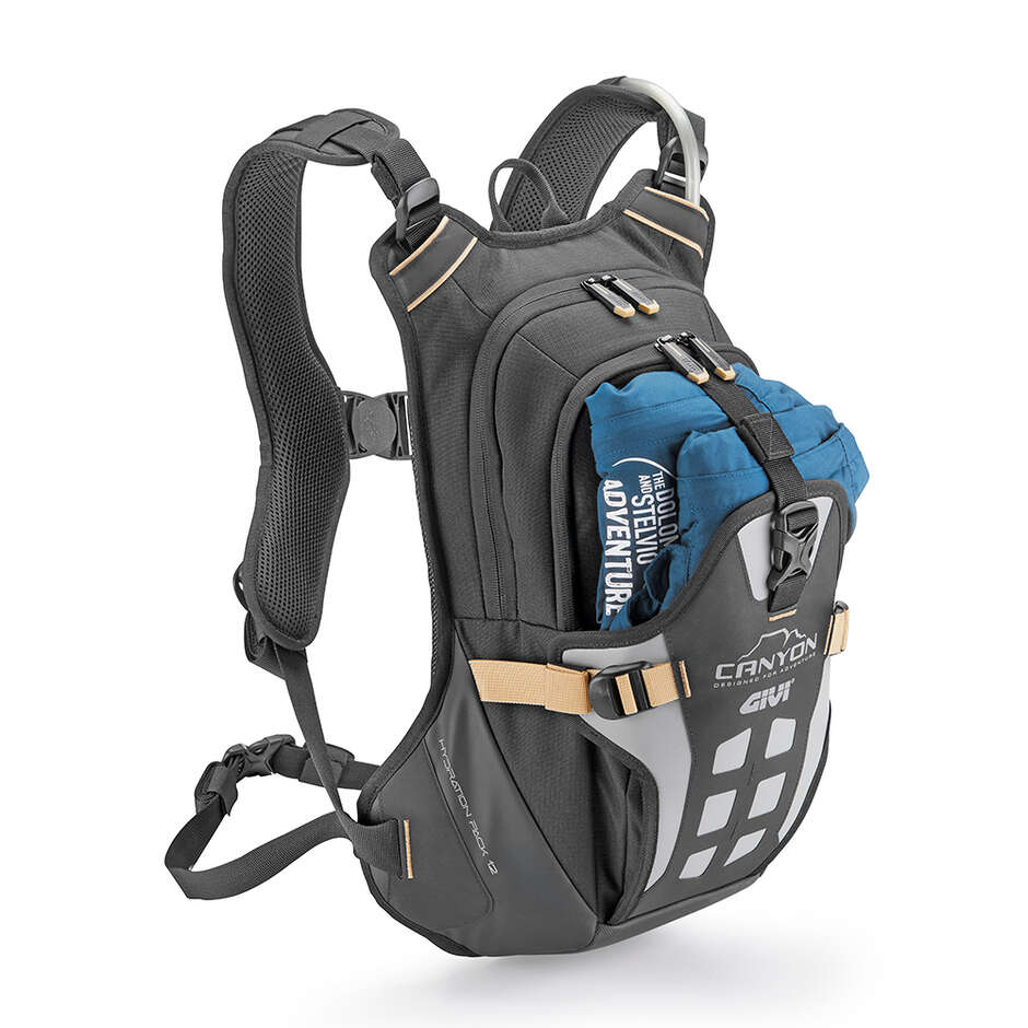 Givi GRT731 12Lt Enduro Motorradrucksack - Vorbereitet für Trinkblase