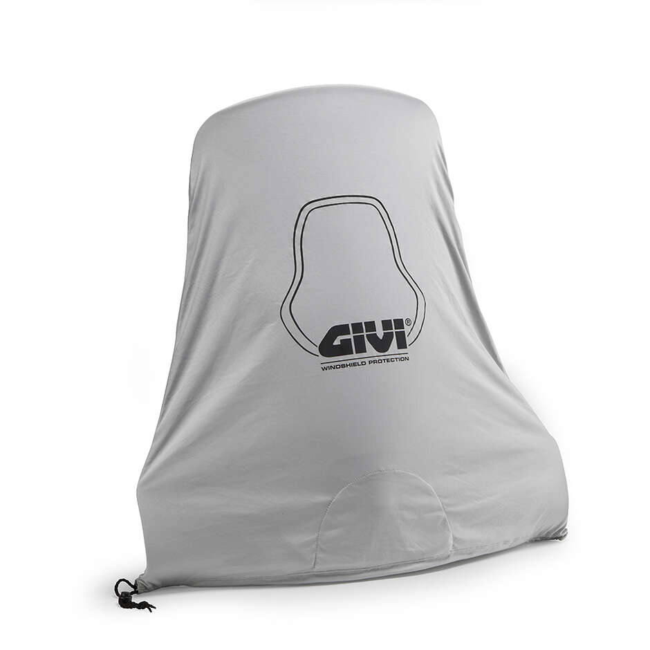 Givi GWC001 UV-beständige Windschutzscheibenabdeckung aus Stoff für Motorräder und Roller