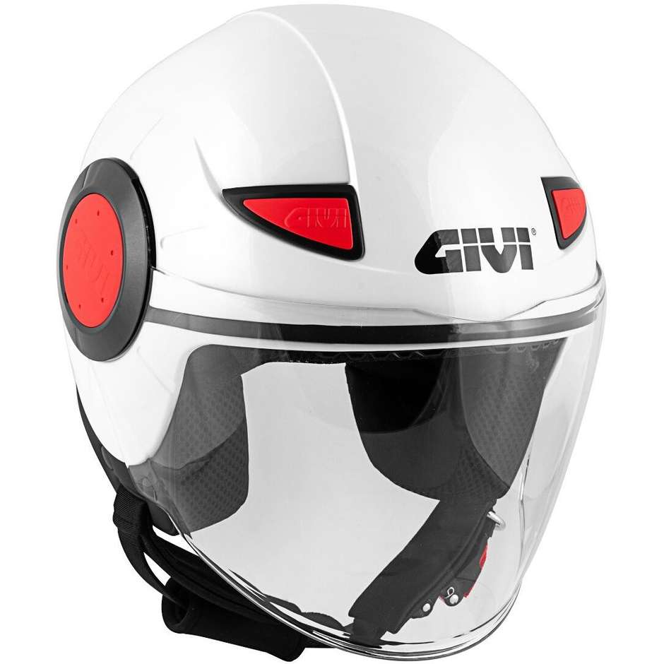 Givi J05 White Child Jet Motorcycle Helmet