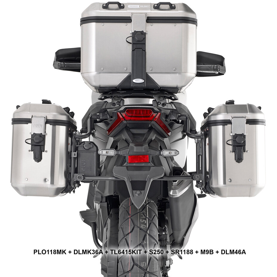 Givi Monokey- oder Monolock-Topcase-Heckträger speziell für Honda X-ADV 750 (2021-25); FORZA 750 (2021-25)