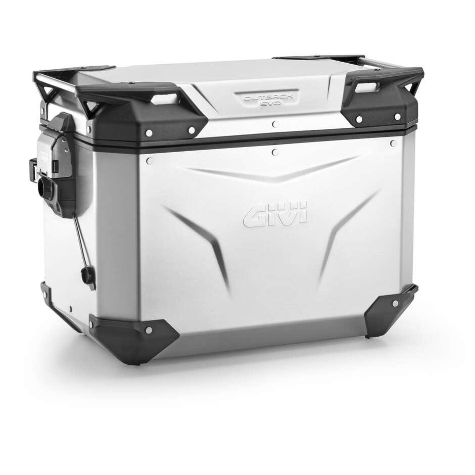 Givi OBKEV48 TREKKER OUTBACK EVO SMART Security Lock Right Side Case Anodized Aluminum - Monokey Cam-Side