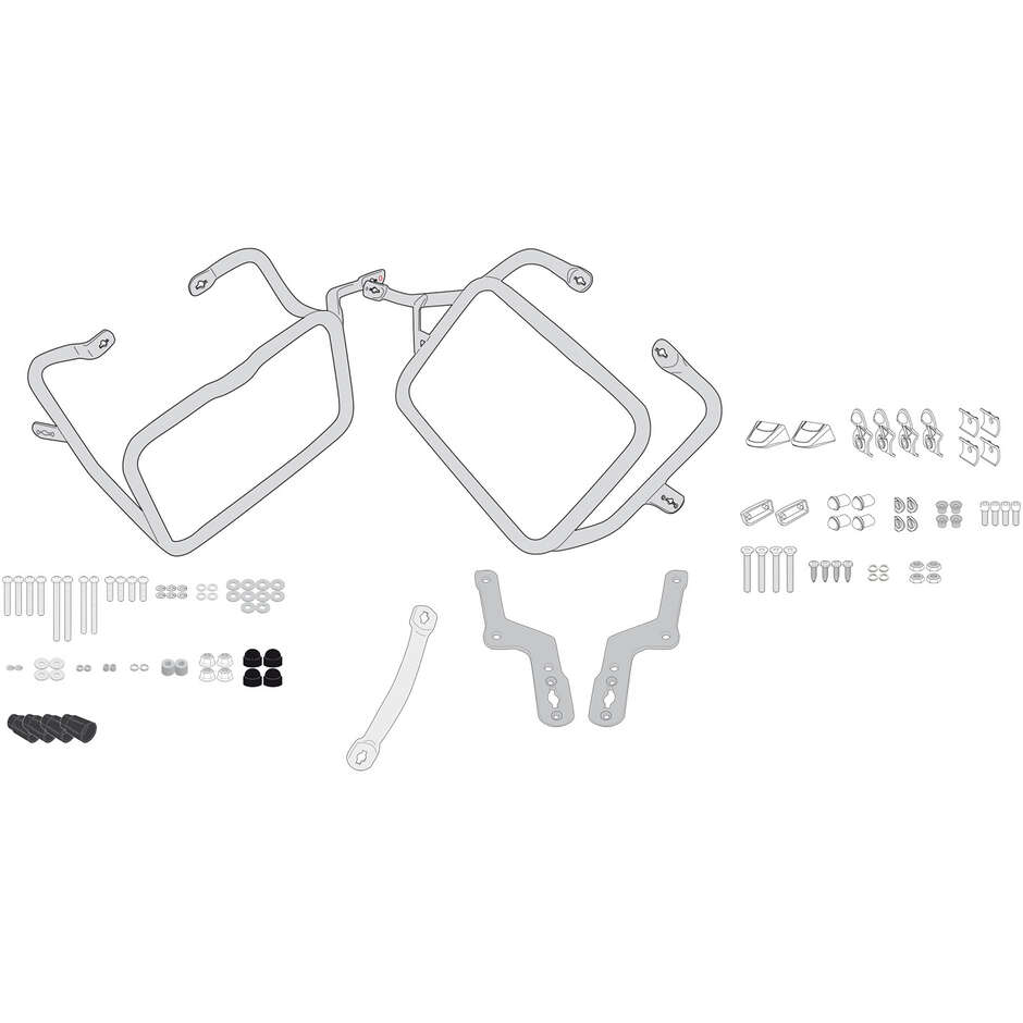 Givi PL ONE FIT PLO6710MK Side Frames for Monokey Cases Specific for Aprilia Tuareg 660 (21-22)