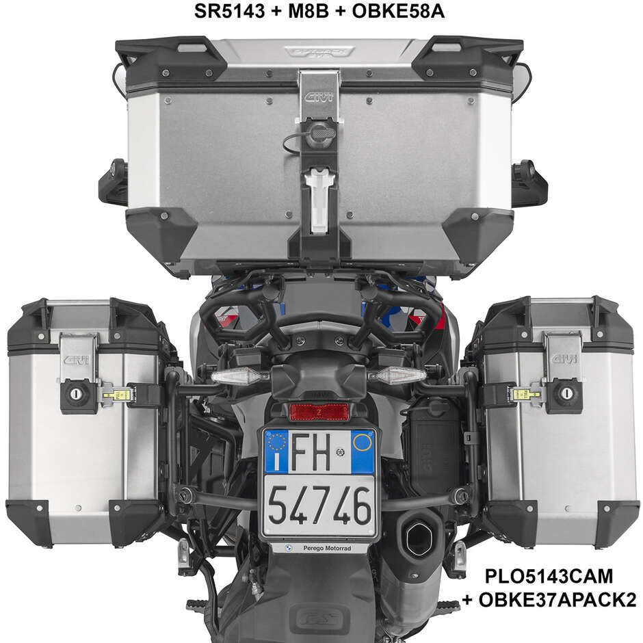 Givi PL ONE FIT Side Frames for MONOKEY CAM-SIDE Suitcases Specific for BMW R 1300 GS (2024-)