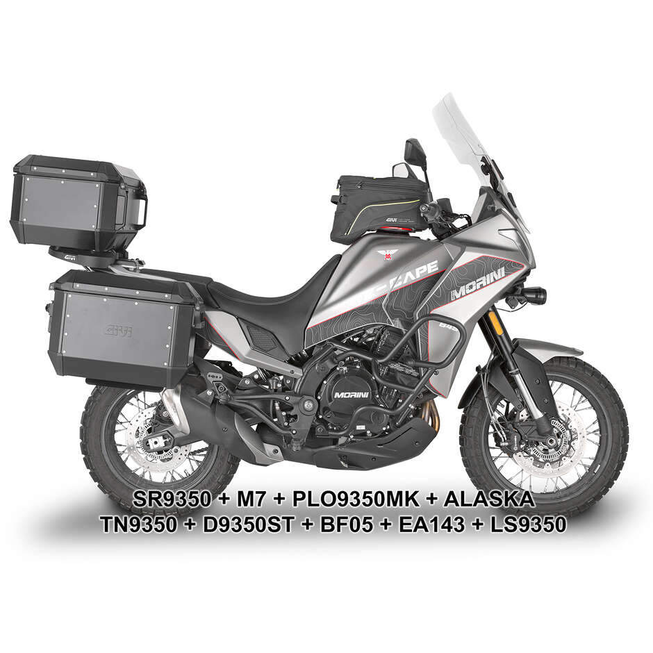 Givi PL ONE FIT Side Frames for Monokey Cases Specific for Moto Morini X_Cape 650 (21-24)