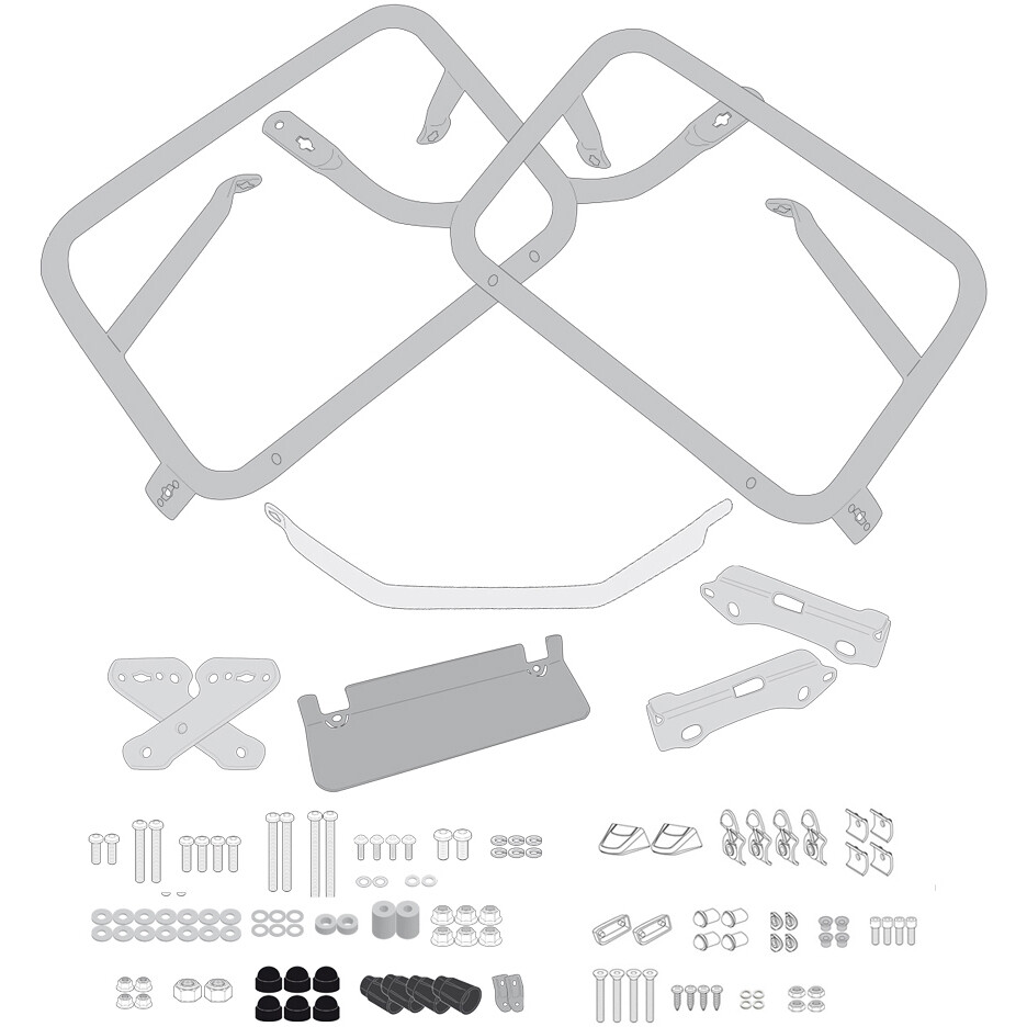 Givi PL ONE FIT Side Frames for Monokey Cases Specific for Moto Morini X_Cape 650 (21-24)