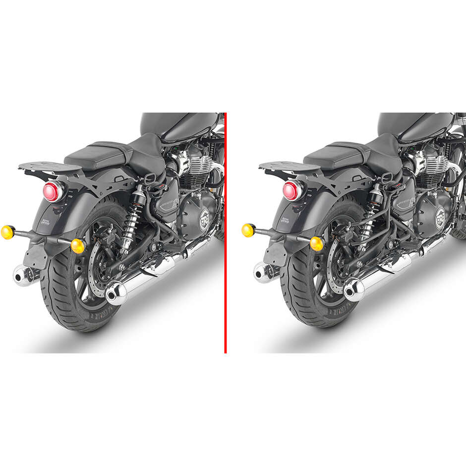 Givi REMOVE-X Seitenrahmen speziell für Royal Enfield Super Meteor 650 (2023)