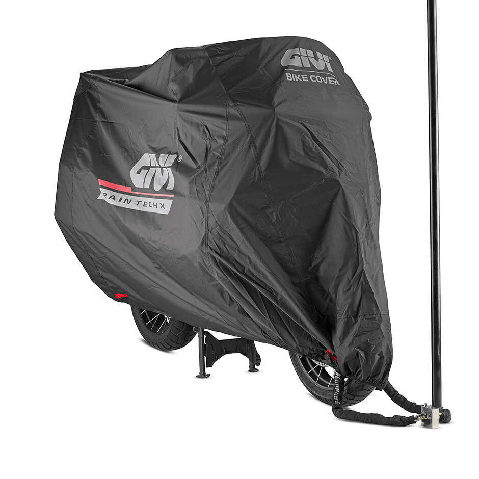 Givi S205AXL Rain Tech-X Waterproof Motorcycle Cover in Technical Fabric, Size XL