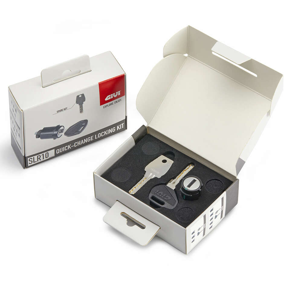Givi SLR101 SMART SECURITY LOCK Schlüsselset für 1 Topcase oder 1 Koffer