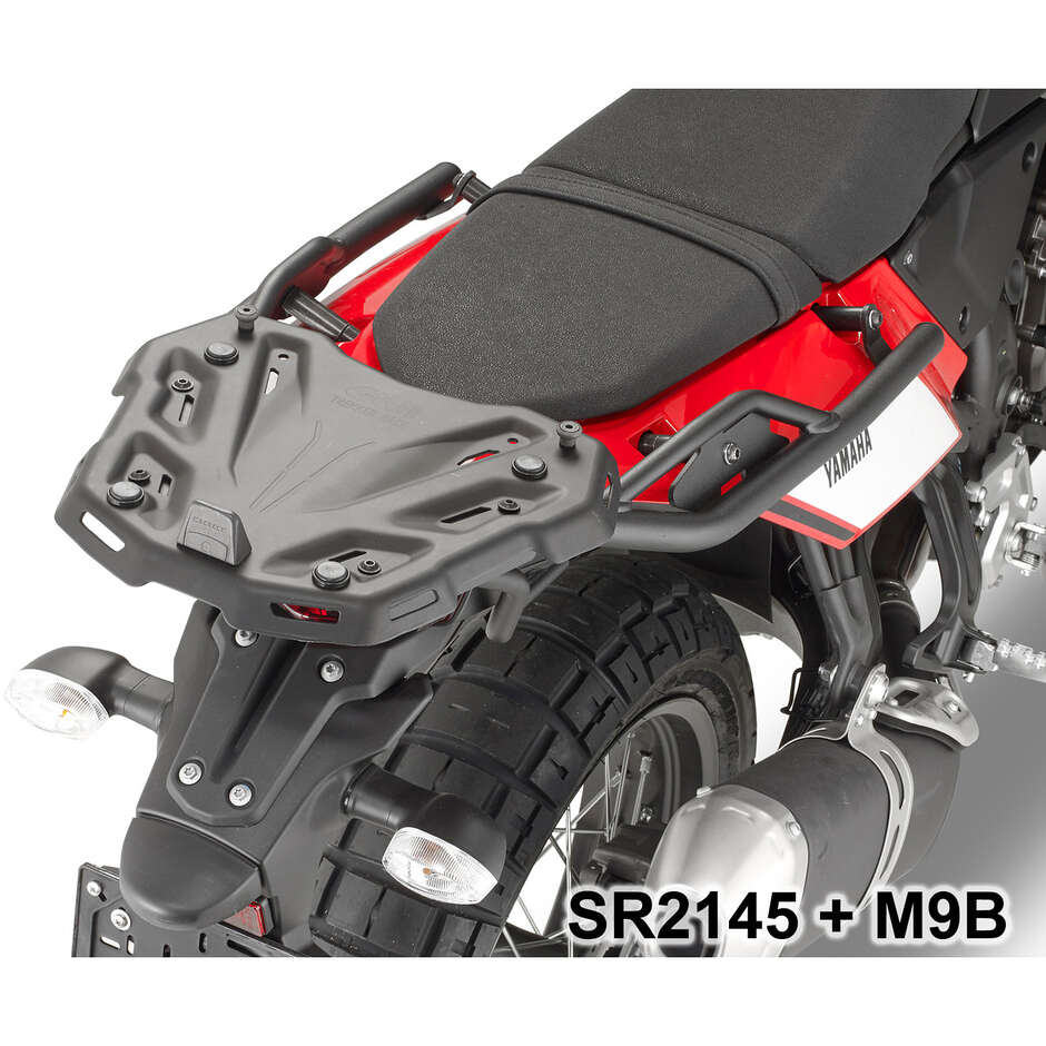 Givi SR2145 Monokey- oder Monolock-Topcase-Heckträger für Yamaha Ténéré 700 (19 > 24); Ténéré 700 World Raid (22 > 24)