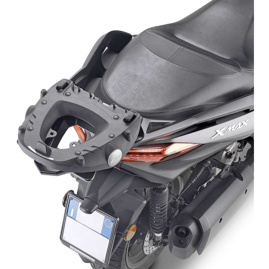 Givi SR2150 Monokey ou Monolock Top Case Support arrière pour Yamaha X-MAX 125 (2018-22) ; X-MAX 300 (2017-22); X-MAX 400 (2018-21)