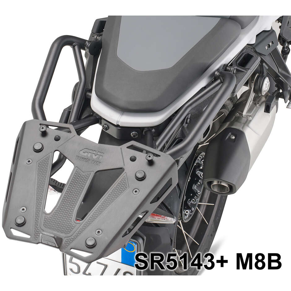 Givi SR5143 Porte-bagages arrière Monokey ou Monolock pour top case spécifique pour BMW R 1300 GS (24-)
