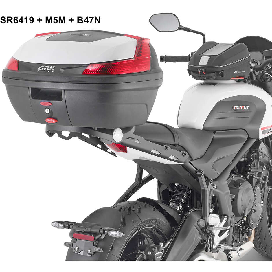 Givi SR6419 Monokey- oder Monolock-Topcase-Heckträger für TRIUMPH Trident 660 (21 > 24)