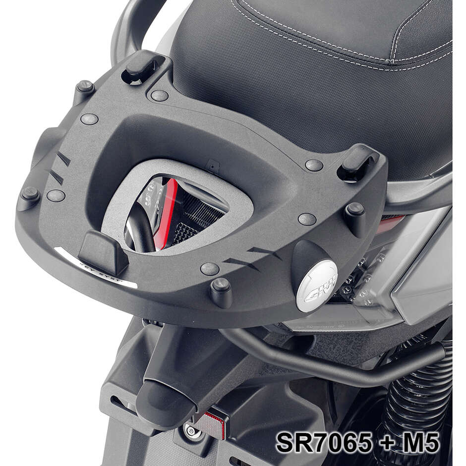 Givi SR7065 Porte-bagages arrière Monokey ou Monolock pour SYM Maxsym 400 (21 > 24)