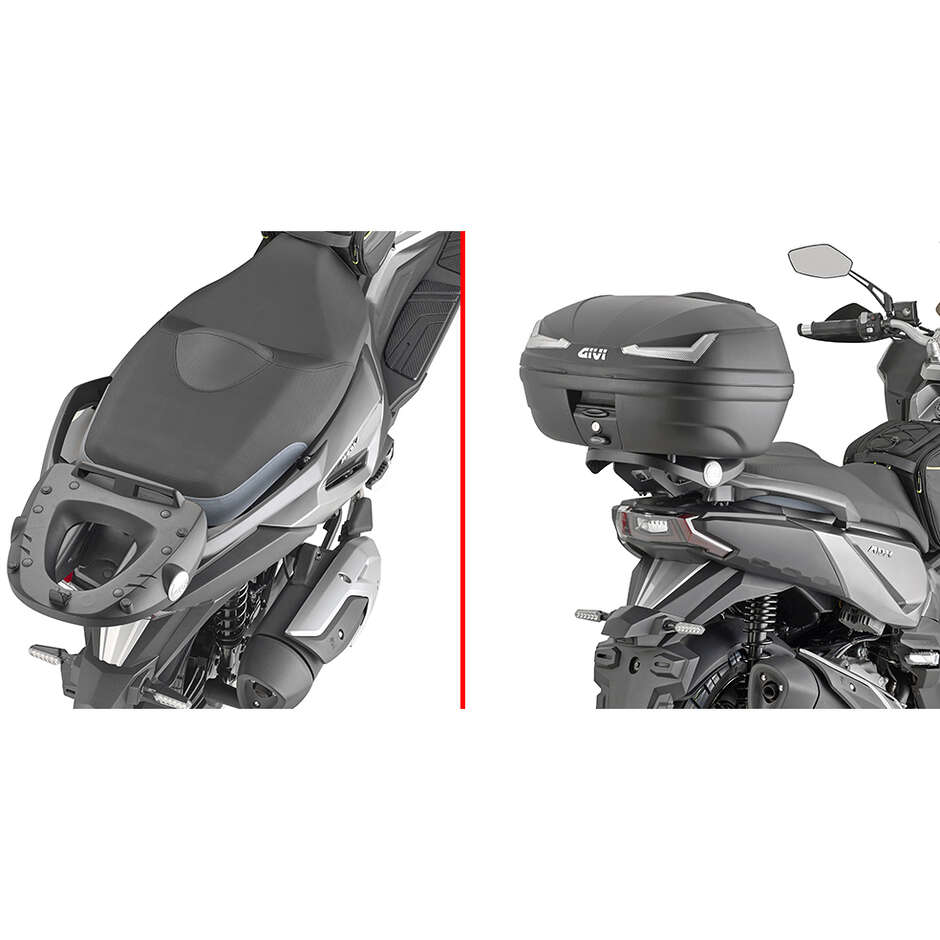 Givi SR7070 Monokey ou Monolock Top Case Support Arrière Pour SYM ADX 300 (24)