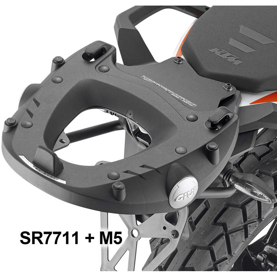 Givi SR7711 Monokey- oder Monolock-Topcase-Heckträger für KTM 390 Adventure (20 > 24)